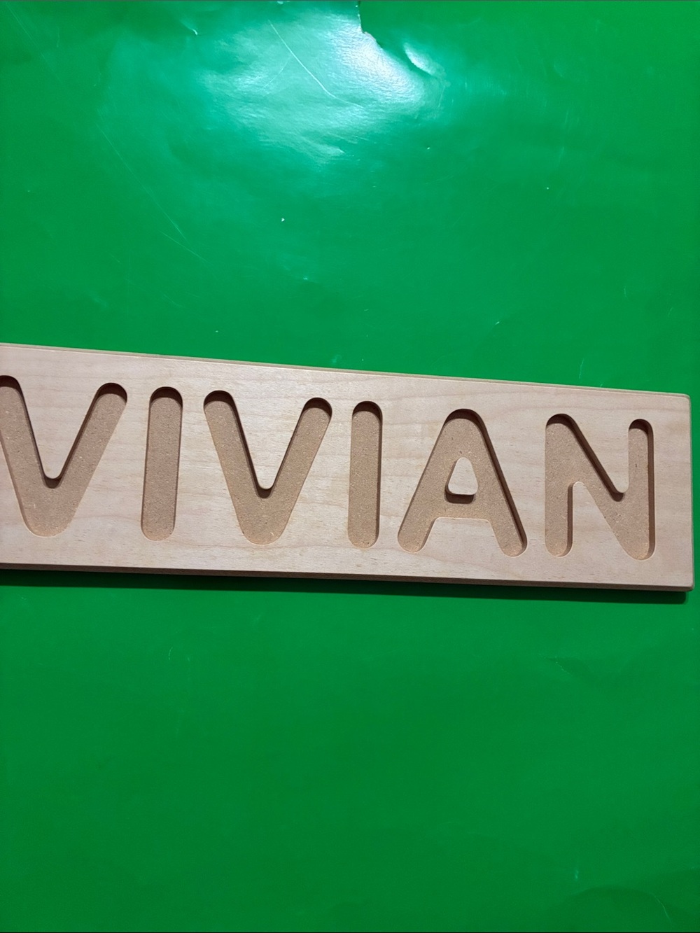 VIVIAN - Wooden Name Puzzle - Picture 3 of 9